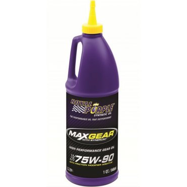 Трансмиссионное  авто масло Royal Purple Max Gear 75w90 фасовка 0.946л /1 кварта 