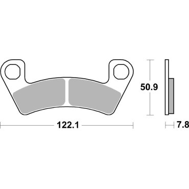 Гальмівні колодки SBS Standard Brake Pads