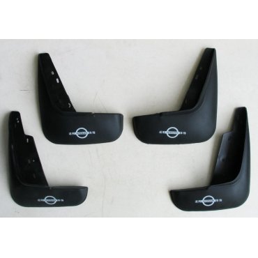 Nissan Tiida 5 дверей хэтчбек 2005- брызговики колесных арок ASP передние и задние полиуретановые