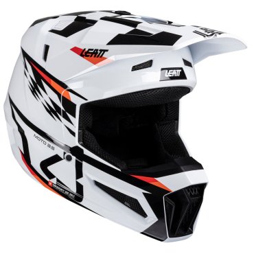Шолом LEATT Moto 3.5 JR Helmet + Goggle [White]