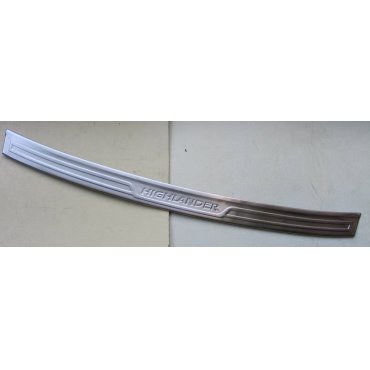 Toyota Highlander XU50 2014 накладка защитная на задний бампер тип A