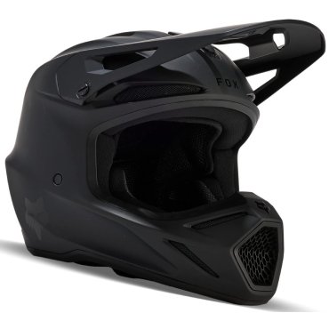 Шолом FOX YTH V3 Helmet - SOLID [Black]