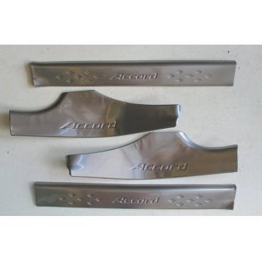 Honda Accord 9 накладки на пороги дверных проемов верхние