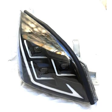 Toyota Land Сruiser 120 Prado оптика передняя LED стиль 3 lenses