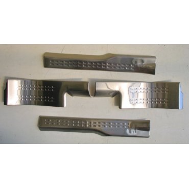 Mitsubishi Outlander 2015 накладки на пороги дверных проемов верхние тип D