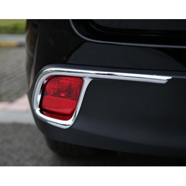 Toyota Highlander XU50 2014 накладка хром на противотуманные фонари большая