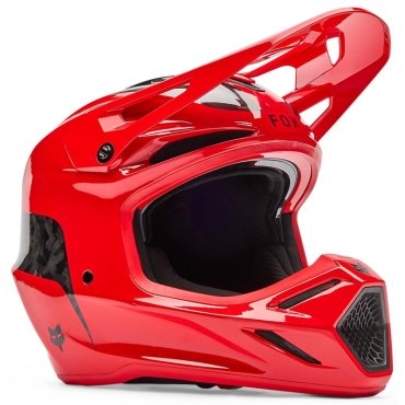 Шолом FOX V3 RS Helmet - FRACTURE [Flo Red]