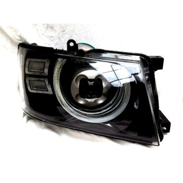 Nissan Patrol Y61 2005+ оптика передняя FULL LED стиль Defender 