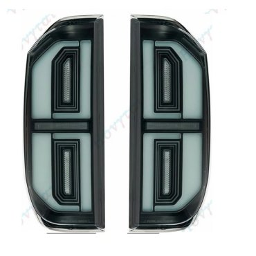 Toyota Tundra 2014+ оптика задняя LED черная CP