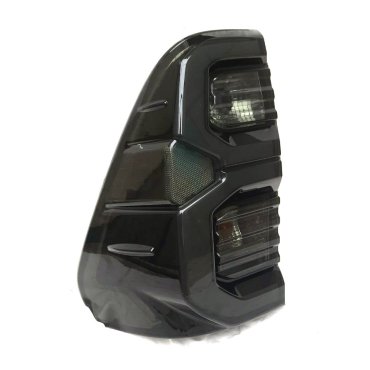 Toyota Hilux Rocco 2021+ оптика задняя тюнинг 50% LED черная