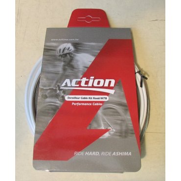 Набор оплеток и тросов Ashima Action [White]
