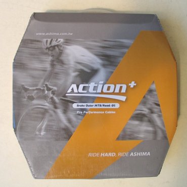 Оплетка тормозная Ashima Action+ 50м [Red]