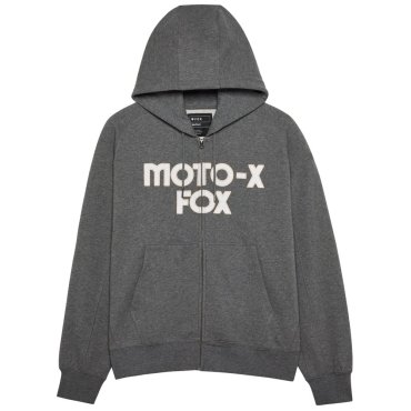 Толстовка FOX Oversize Zip Hoodie - MOTO-X [Graphite]