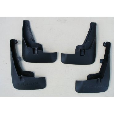 Volkswagen Tiguan L 2016+  брызговики колесных арок GT передние и задние полиуретановые с лого