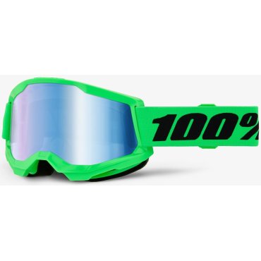Окуляри 100% STRATA 2 Goggle [Neon Green]