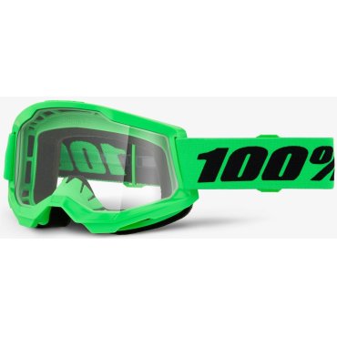 Окуляри 100% STRATA 2 Goggle [Neon Green]