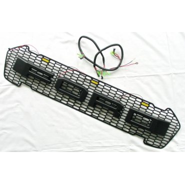 Ford Ranger  T7 решетка радиатора LED габариты, стиль Raptor 