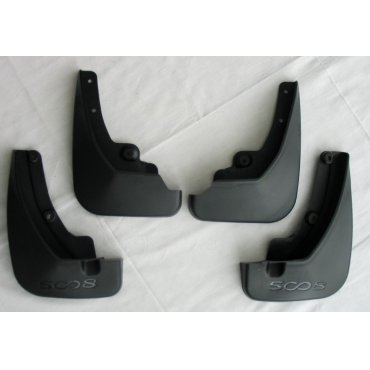Peugeot 5008 2017+ брызговики колесных арок GT передние и задние полиуретановые с лого