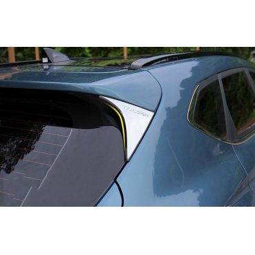 Hyundai Tucson TL 2015 хром накладки на задний спойлер ABS с лого тип C