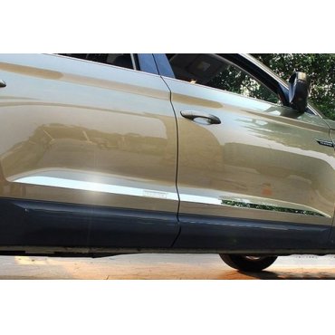 Skoda Kodiaq  молдинги дверные хром с лого SS