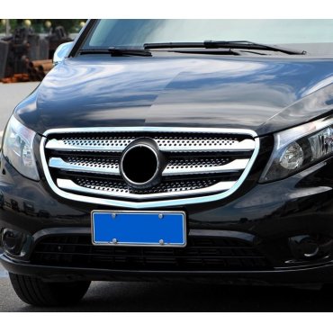 Mercedes Vito / V-classe W447 хром накладки на решетку радиатора