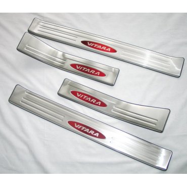 Suzuki Vitara 2015 накладки нижние на пороги дверных проемов длинные